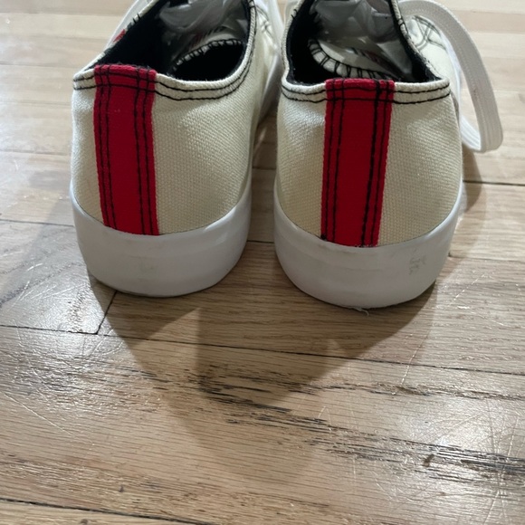 The Ohio State University Game Day Canvas Sneakers - Cream and Red - Picture 4 of 6